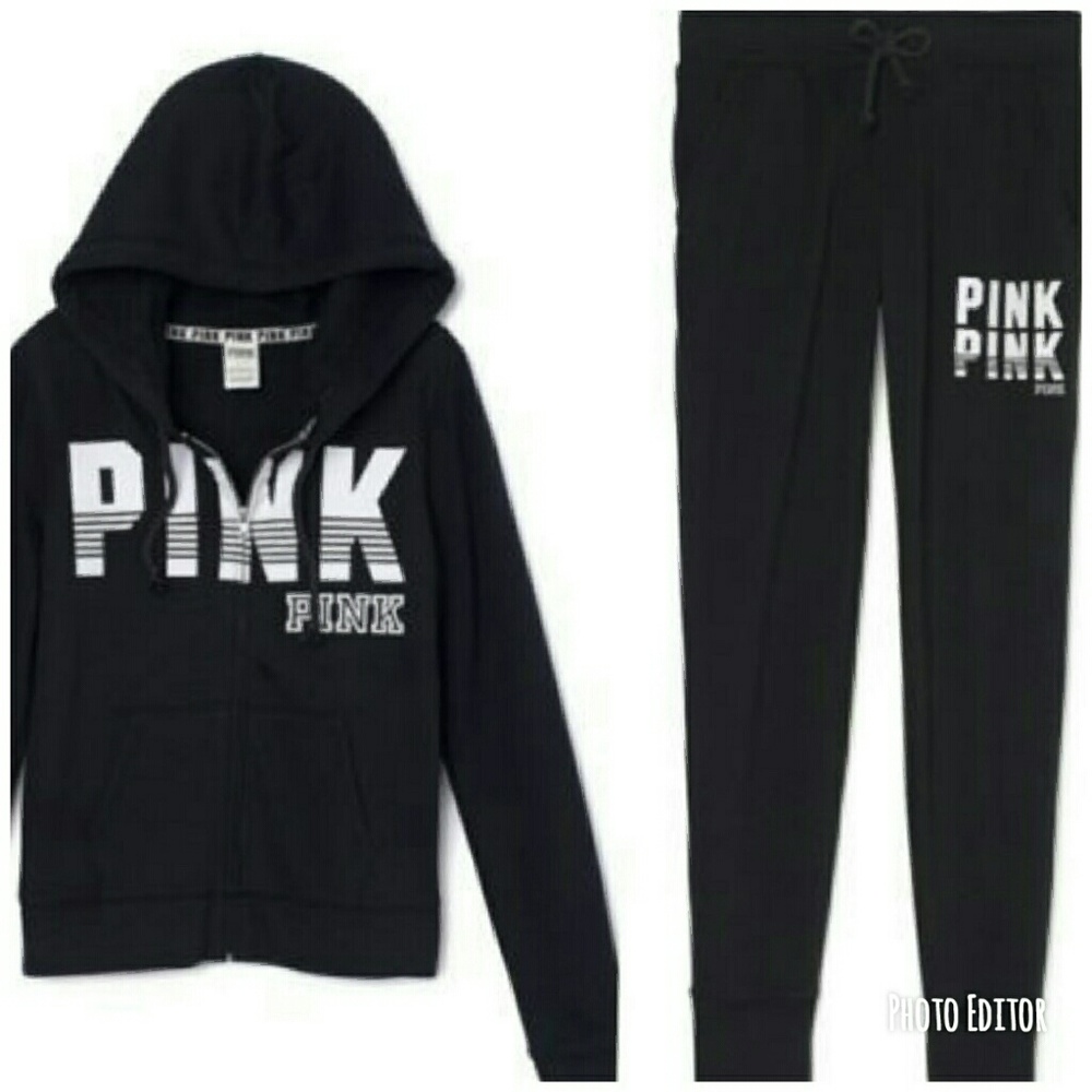 Pink sweat outfit